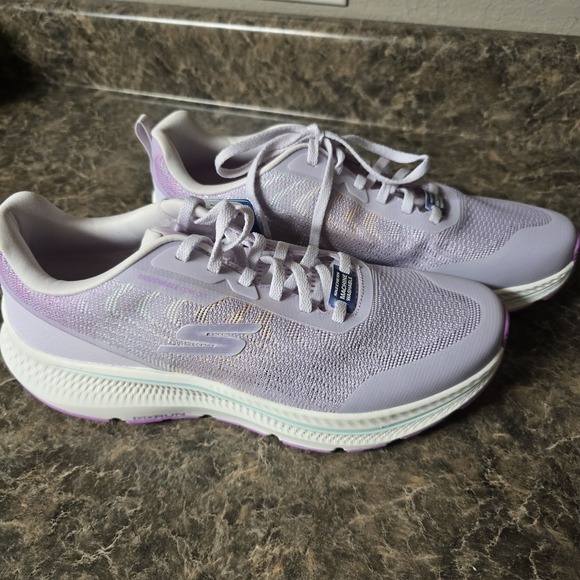 Skechers Shoes - Purpl Skechers Shoes Go Run Women Size 11 Sport Air Cool Goga Mat Comfort 128631
